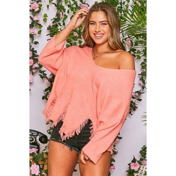 Won't Tear Me Down Distressed Sweater - Picture 2 of 4